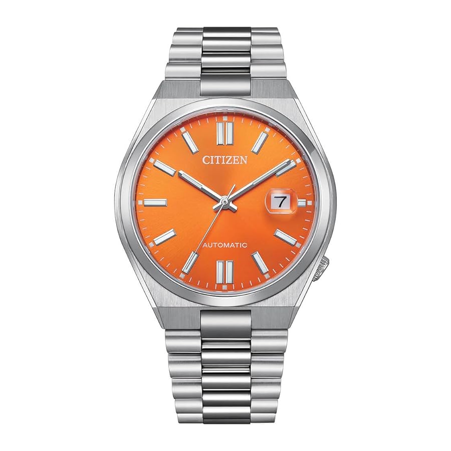 CITIZEN デジタル腕時計 オレンジ　DA-46 D046-086946K CITIZEN デジタル腕時計 オレンジDA-46 D046-086946K